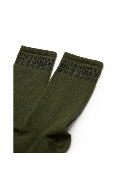 Calzini con logo MM6 KIDS MAISON MARGIELA | M60571 MM045M6514